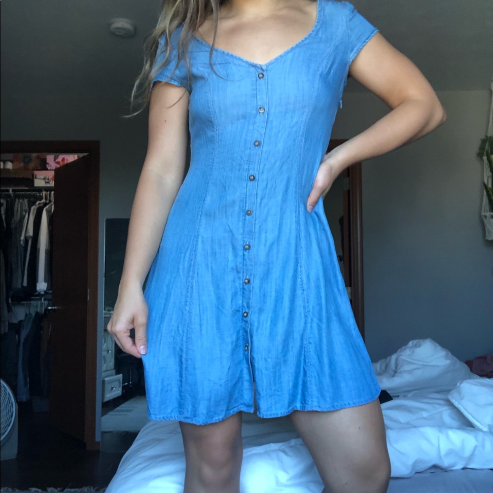 Cutest denim dress